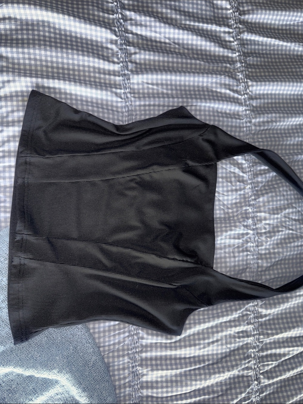 Black Halter Neck Women’s Top